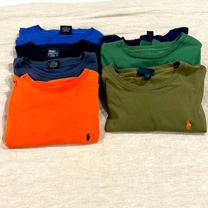 Men's short and long sleeve Ralph Lauren casual tees
